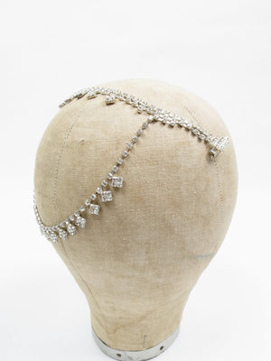 1920s Style Diamanté Headpiece New - The Harlequin