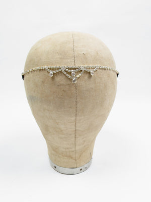 1920s Style Diamanté Headpiece - The Harlequin