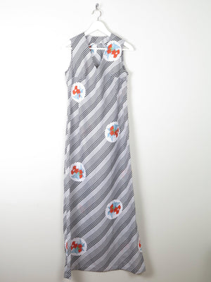 1970s Printed Maxi Dress S 8/10 - The Harlequin