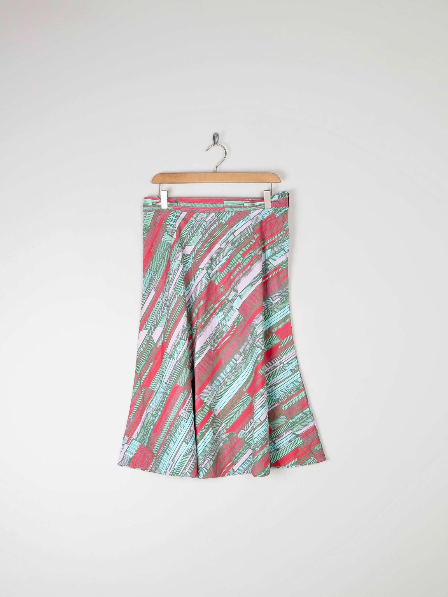 1970s Striped Skirt 31W - The Harlequin