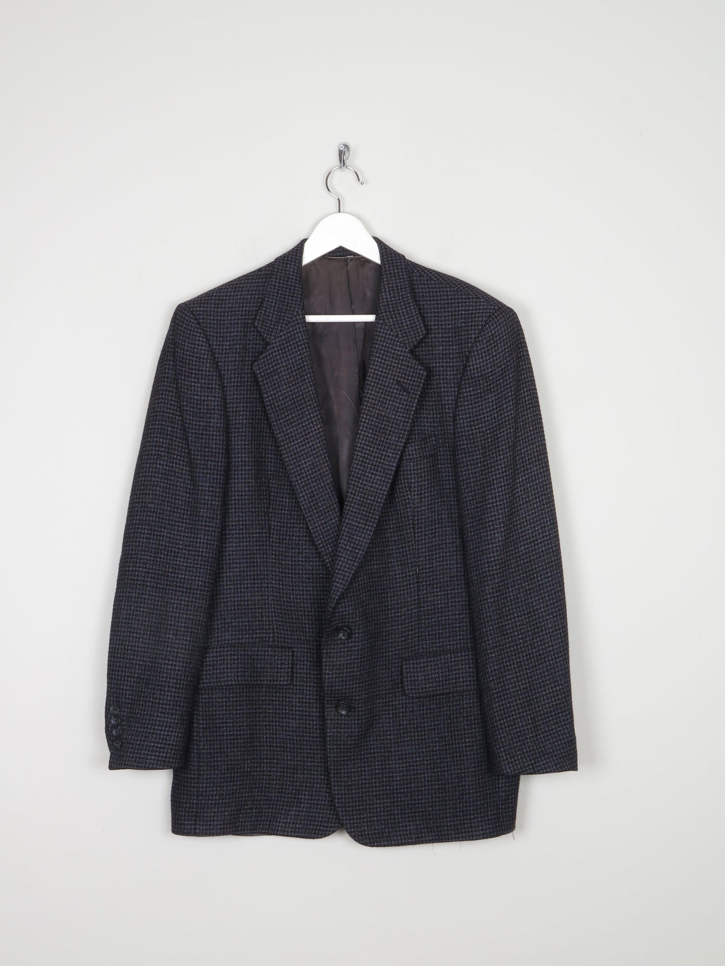 Men's Christian Dior Monsieur Navy Tweed Jacket 42" L - The Harlequin