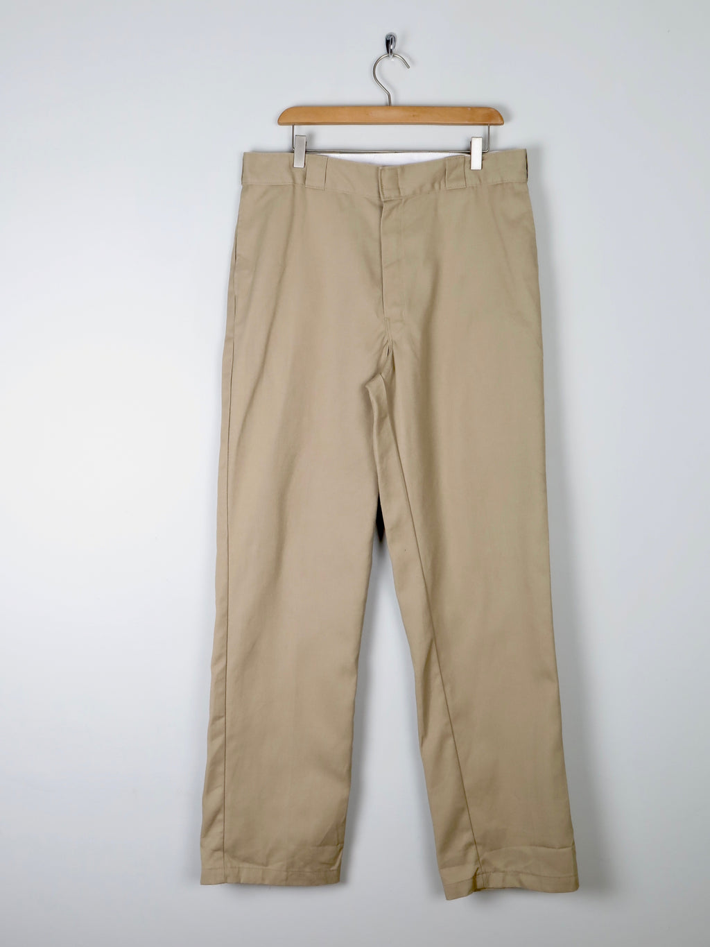 Mens 'Dickies' Beige Classic Fit Trousers 36"