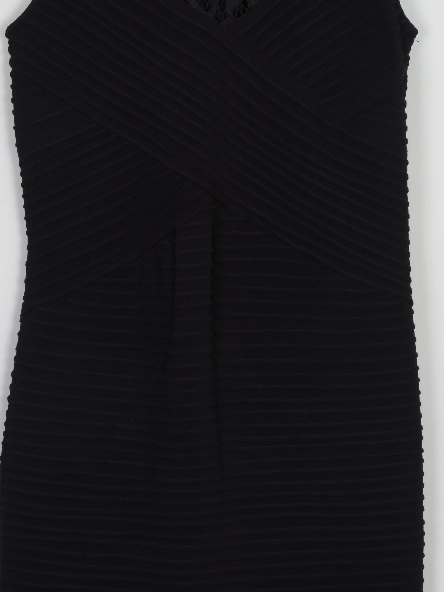 Black Vintage Lace & Bandage Style Dress 12 - The Harlequin