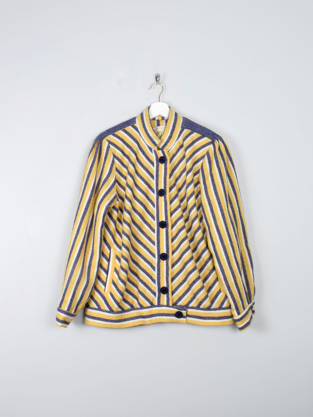 Women's Vintage Tweed Wool Thomas Wolfangle Jacket M