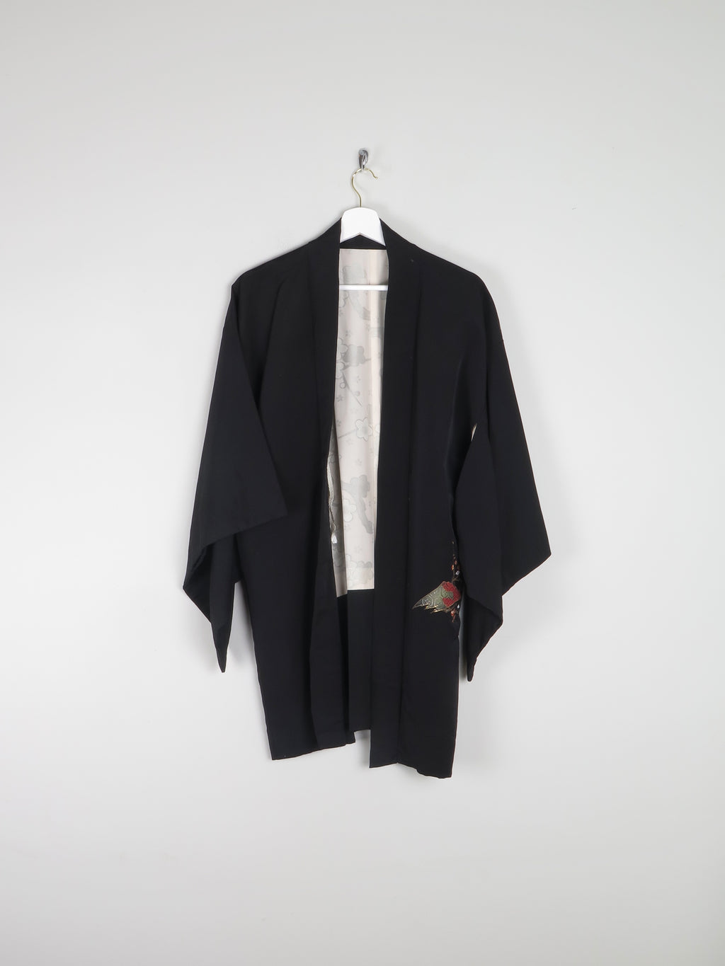 Black Vintage Kimono S/M