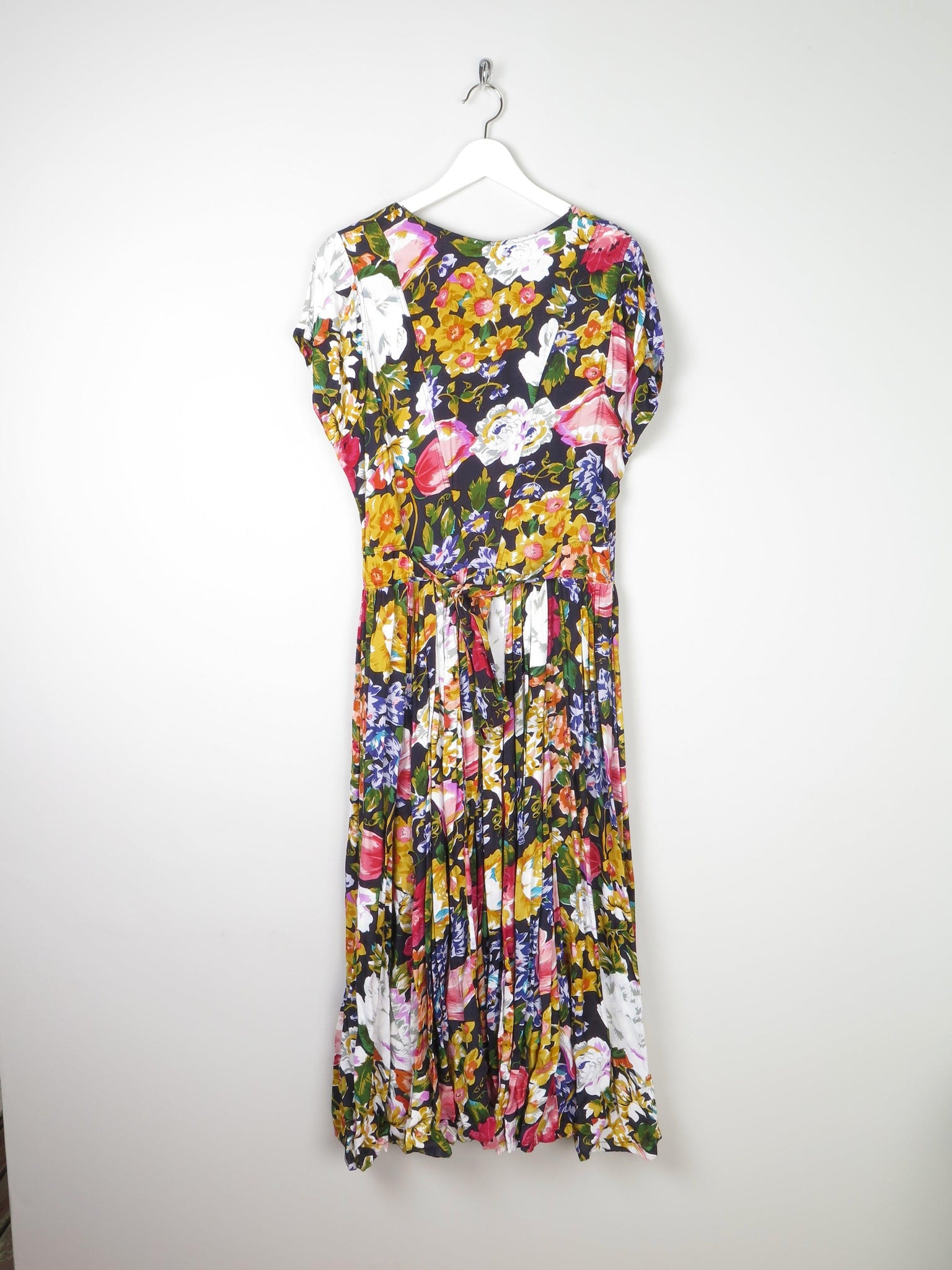 Floral Vintage Long Dress 10/12 - The Harlequin