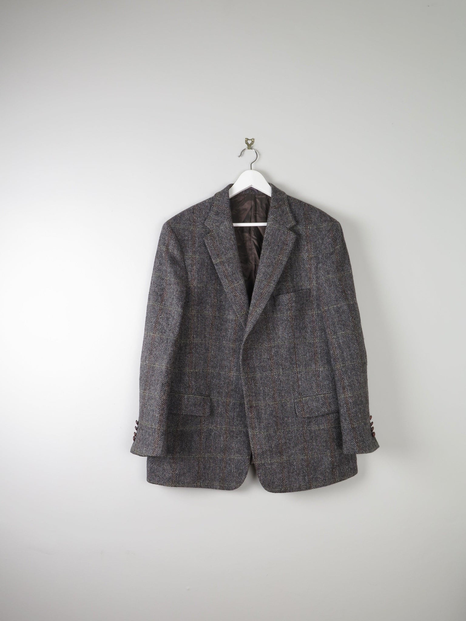 Men’s Harris Tweed Jacket 44/L - The Harlequin