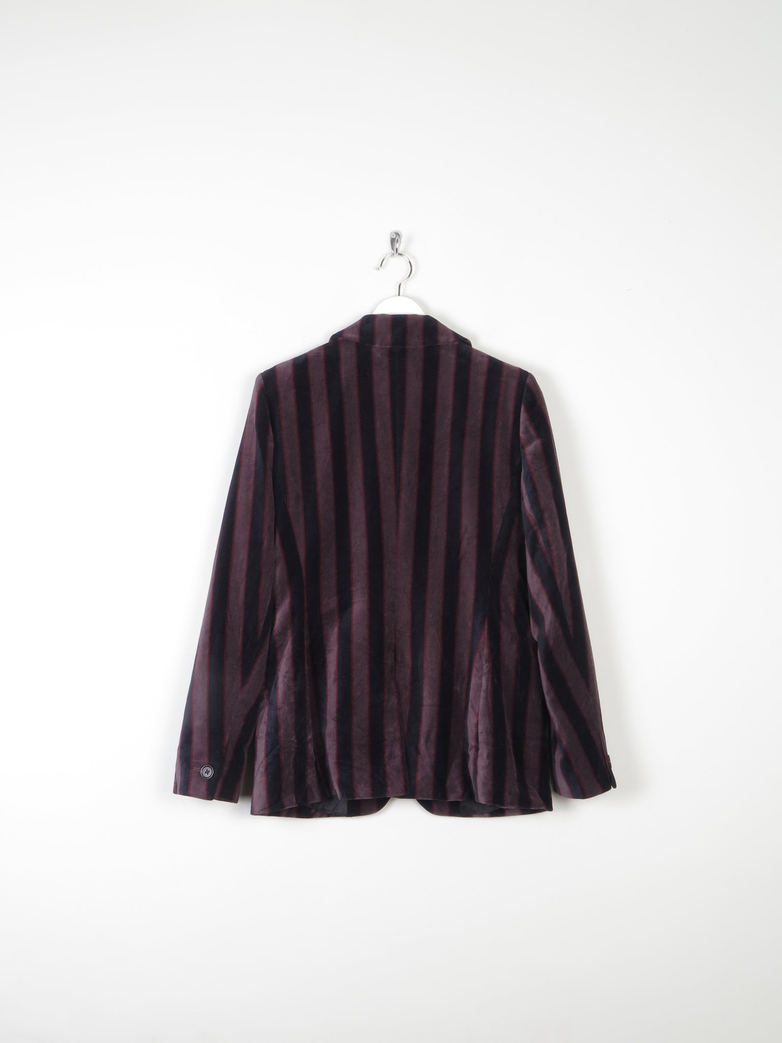 Women’s Striped  Velvet Tailored Jacket S