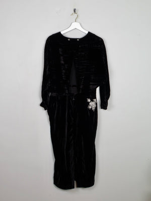 Black Velvet & Other Stories Dress S 8/10 - The Harlequin