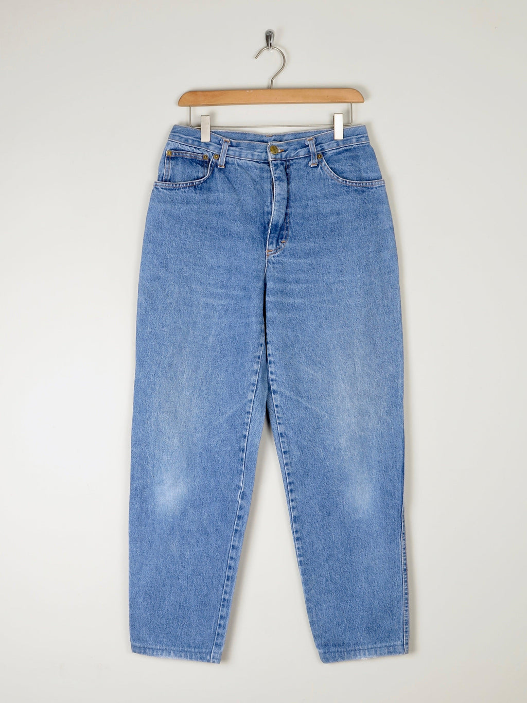 Blue Vintage Mom Jeans Curvy Shape 30/30 - The Harlequin