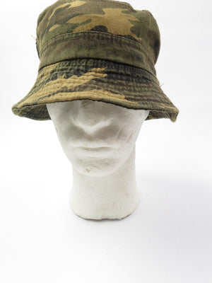 Camoflage Print Bucket Hat New - The Harlequin