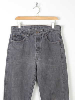 Grey Vintage Levi's Jeans 501s 32" - The Harlequin