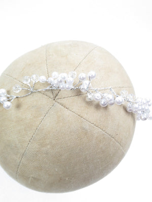 Hair Vine With Pearl Beads Bridal - The Harlequin