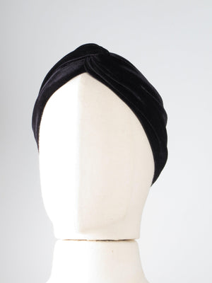 Half Turban Velvet Headband - The Harlequin