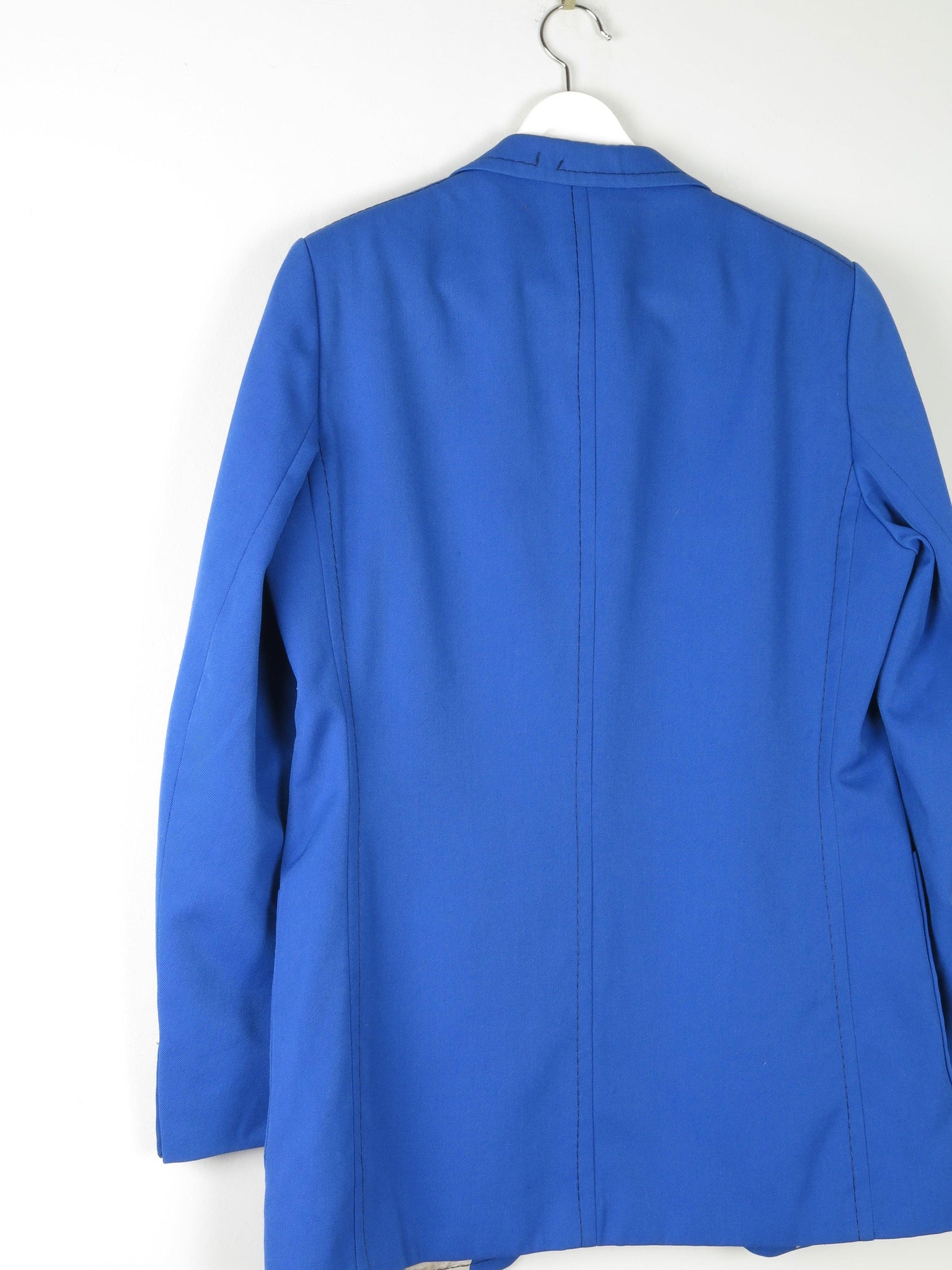 Men's 1970s Electric Blue Tailored Jacket 40" - The Harlequin