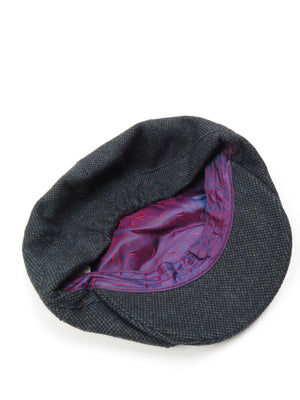 Men's Barleycorn Tweed Green /Brown  Flat Cap - The Harlequin