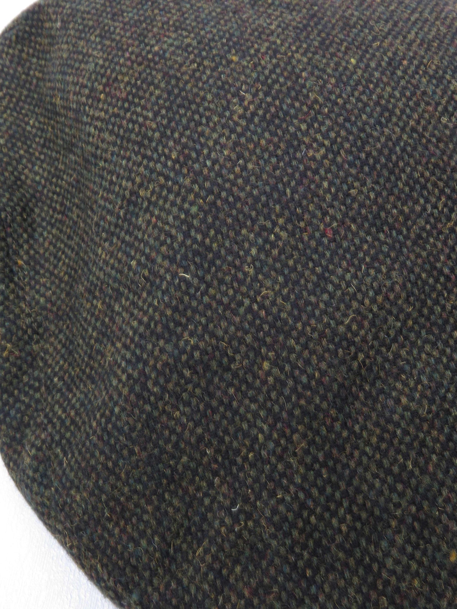 Men's Barleycorn Tweed Green /Brown  Flat Cap - The Harlequin