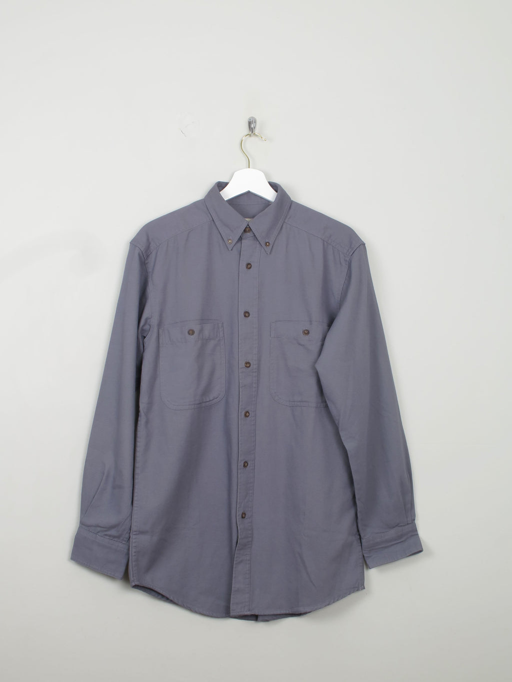 Men's Blue Vintage Work Style Shirt Unworn M - The Harlequin