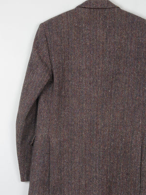 Men's Brown & Green  Tweed Jacket 38/40 - The Harlequin