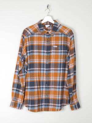 Men's Check Flannel Shirt M - The Harlequin