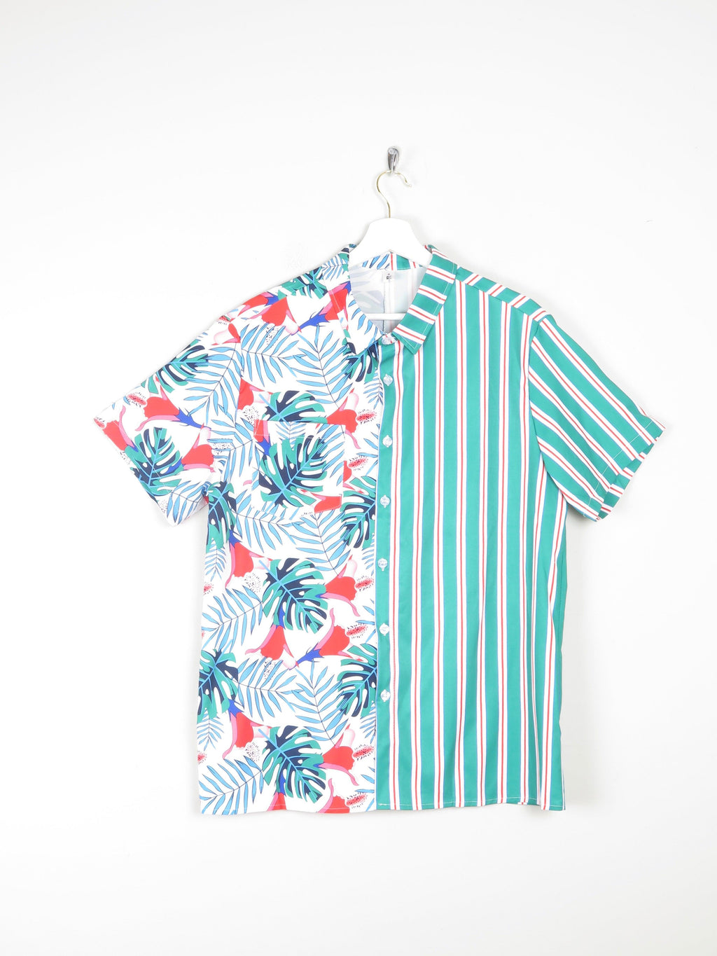 Men's Combined Hawaiian Style Shirt M - The Harlequin