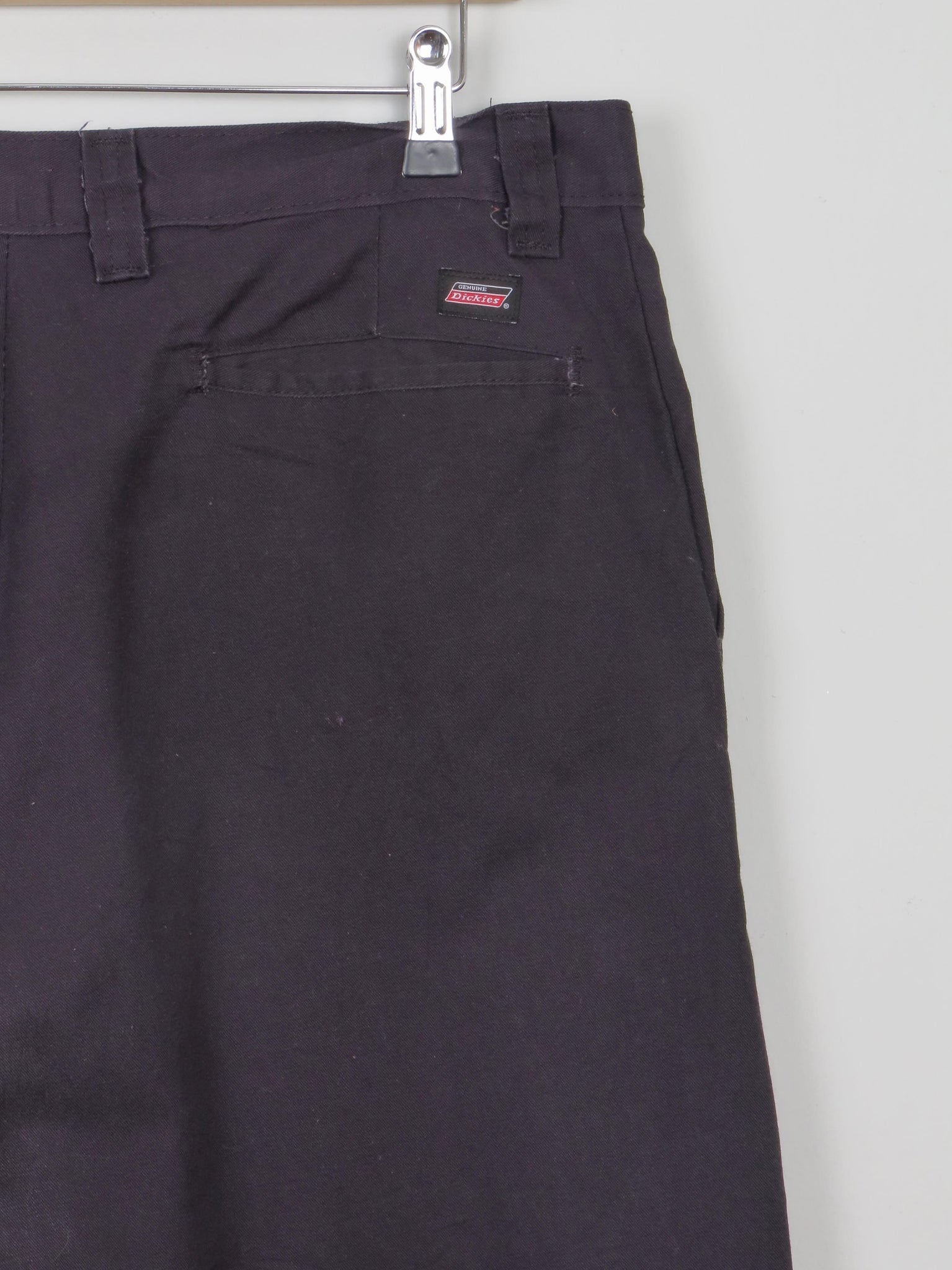 Men's Dickies Black Trousers 34 W/32 L - The Harlequin