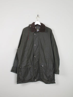 Men's Mc Orvis Wax Jacket With Hood Relaxed Fit M - The Harlequin