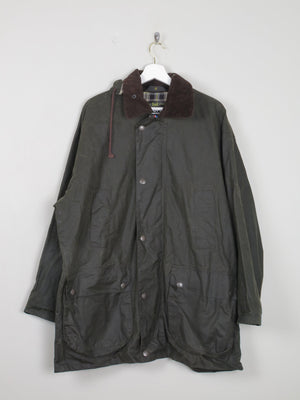 Men's Mc Orvis Wax Jacket With Hood Relaxed Fit M - The Harlequin