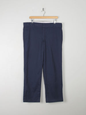 Men's Navy Dickies Trousers 36"/30" - The Harlequin