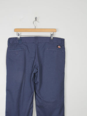 Men's Navy Dickies Trousers 36"/30" - The Harlequin