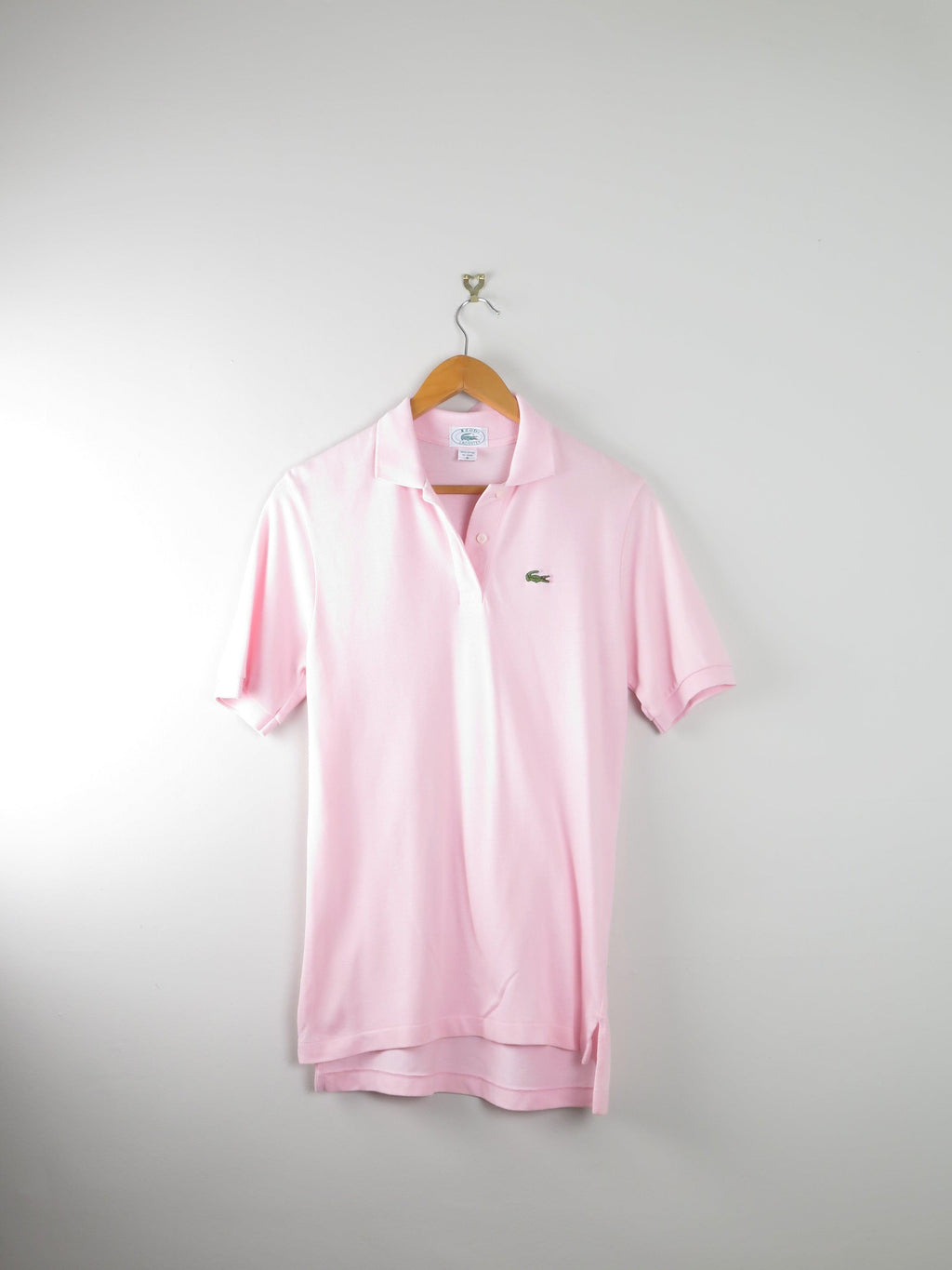 Men's Pink Izod Vintage Lacoste Polo Top S - The Harlequin
