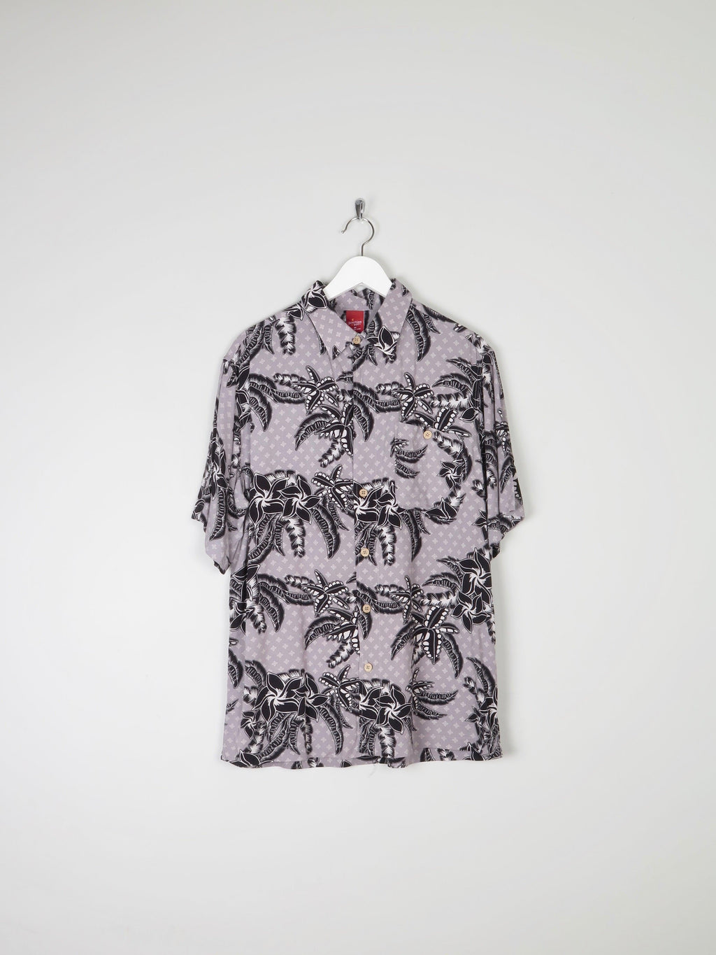 Men's Printed Hawaiian Style Shirt M - The Harlequin
