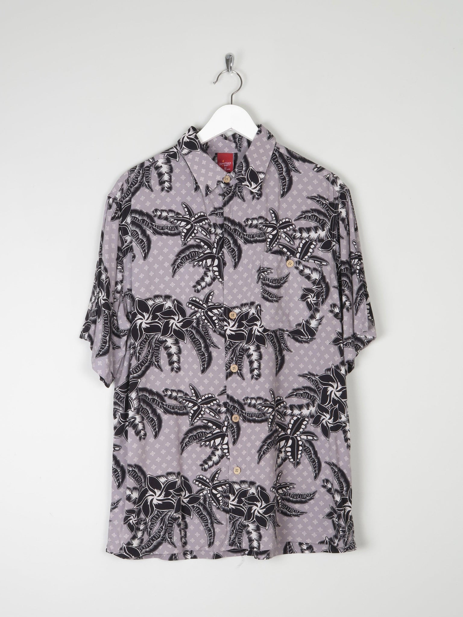 Men's Printed Hawaiian Style Shirt M - The Harlequin