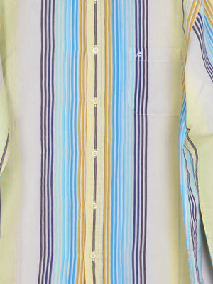 Men's Striped 1990s French Connection Shirt XL - The Harlequin