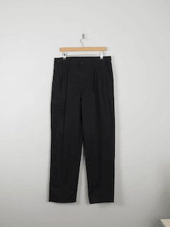 Men's Vintage Dickies Trousers Black 34W 32L - The Harlequin