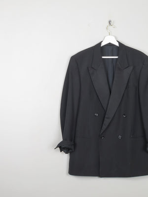 Men's Vintage Dinner Jacket Black 42" L - The Harlequin