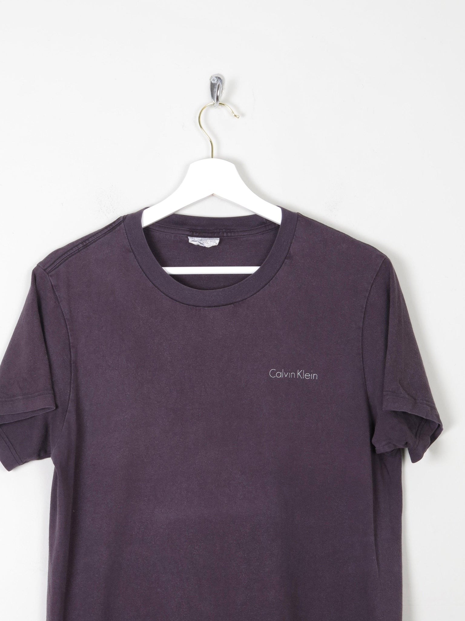 Men's Faded Black/Charcoal Calvin Klein T-shirt S - The Harlequin