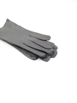 Men’s Vintage Grey Leather Gloves *8* - The Harlequin