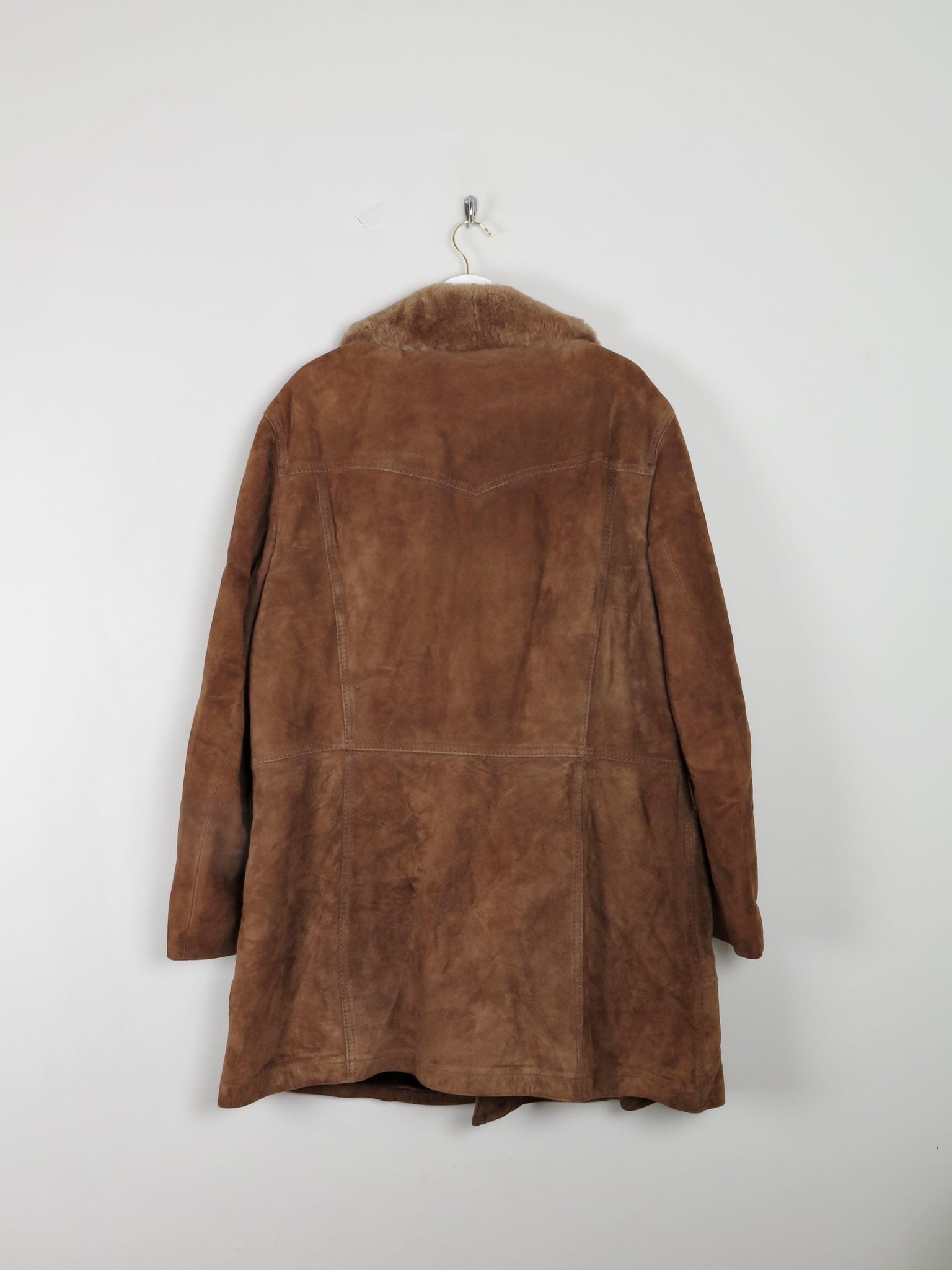 Men's Vintage Sheepskin 3/4 Coat L - The Harlequin