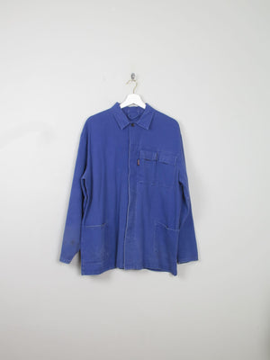 Men's Vintage Work Jacket Blue M - The Harlequin