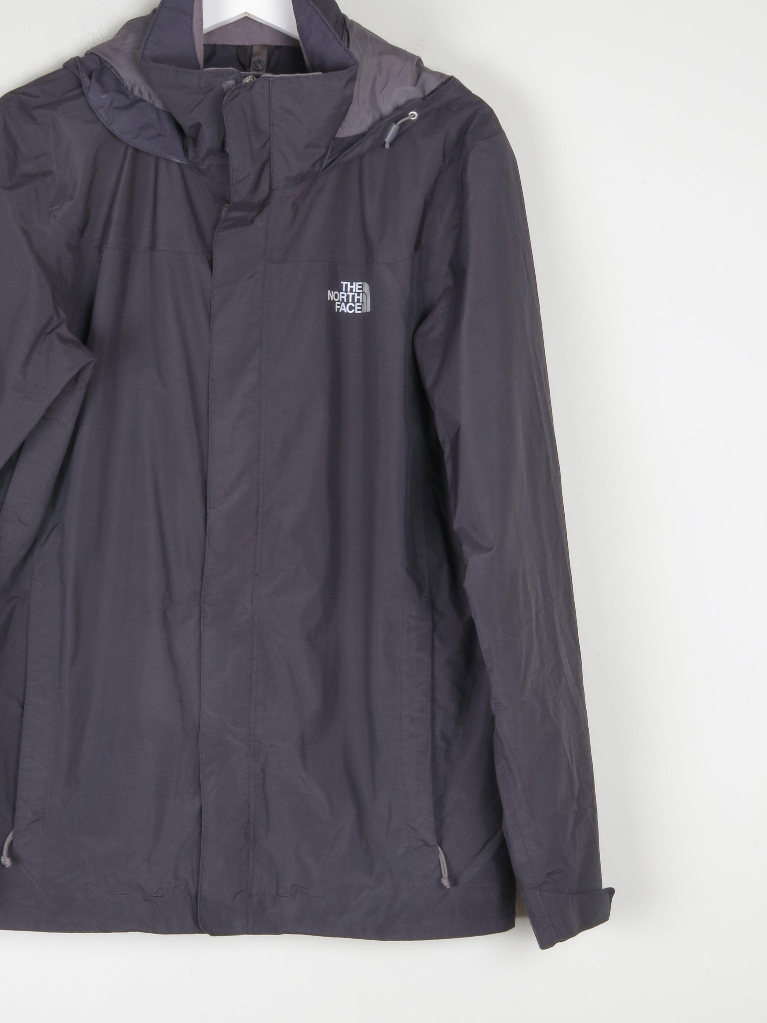 Mens Black The North Face Windbreaker Waterproof Jacket S - The Harlequin