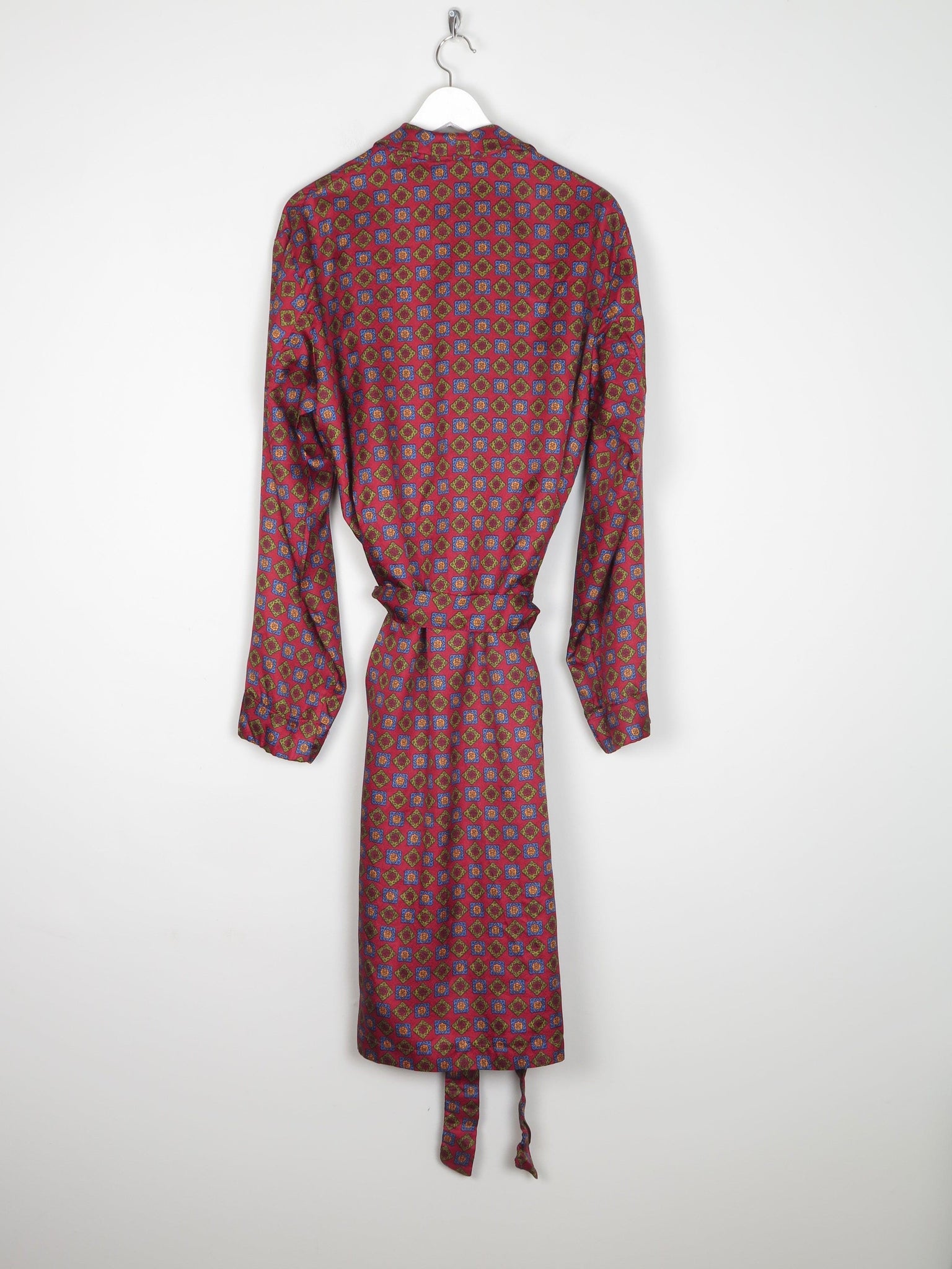 Mens Tootal Hortex Paisley Vintage Smoking Style Dressing Gown M/L - The Harlequin