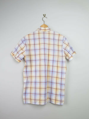 Mens Vintage Check 1960s Shirt M - The Harlequin