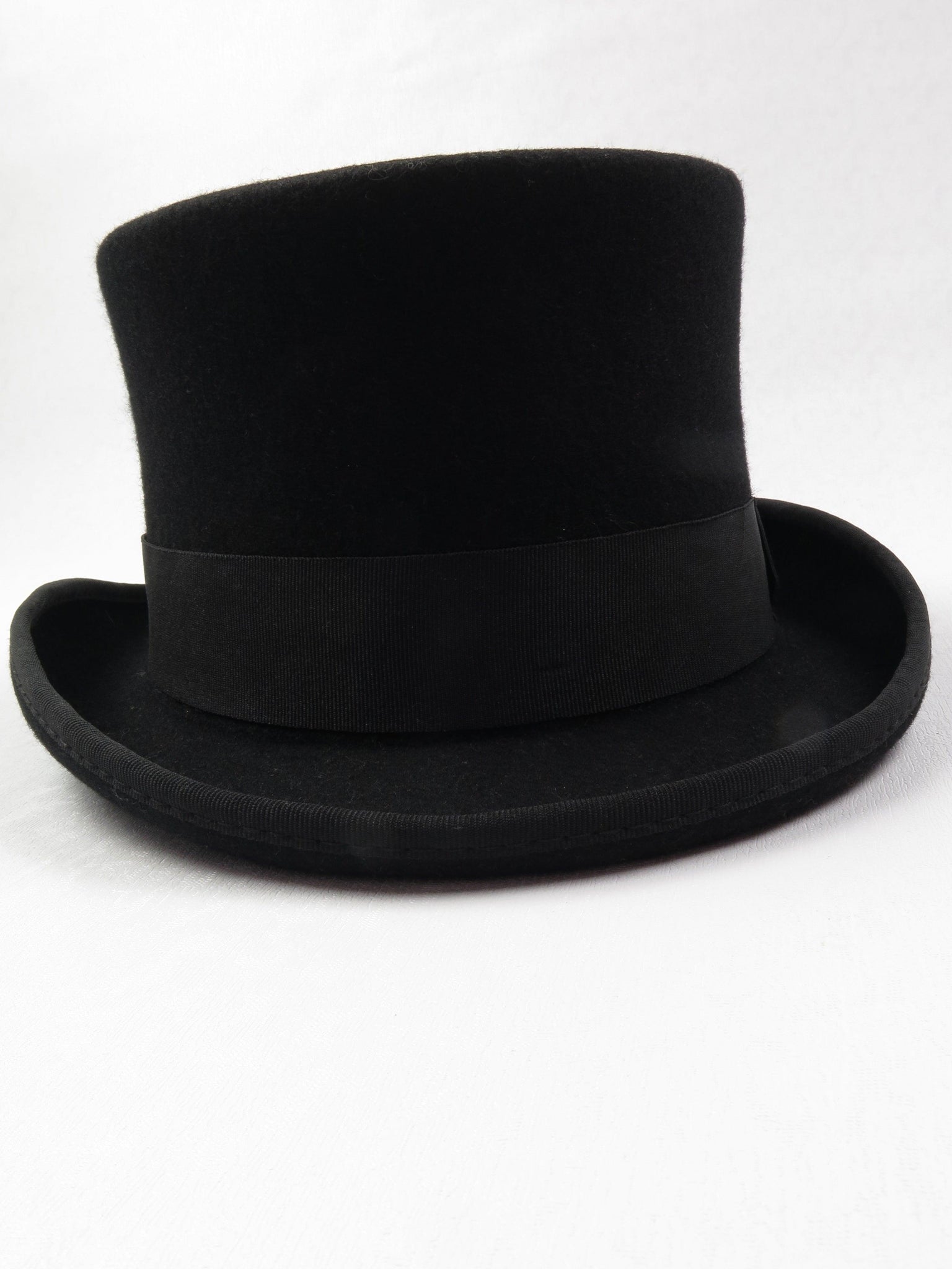 New Classic Vintage Style  Black Top Hat{ Diff Sizes Avail } - The Harlequin