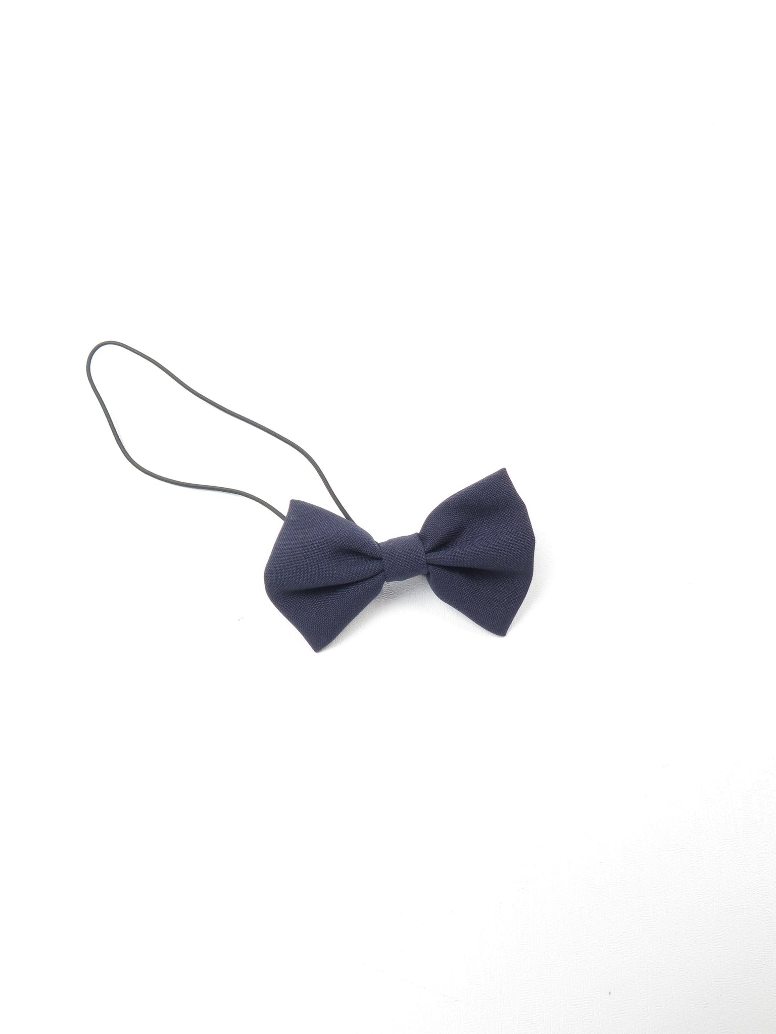 New Dickie Bow Tie On Elastic Available In Red/Burgundy /Navy - The Harlequin