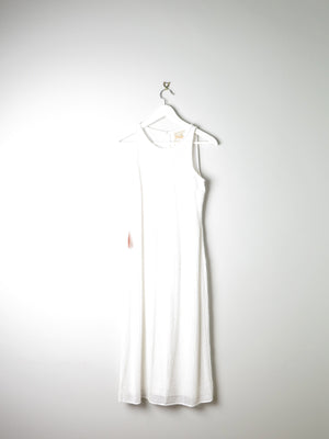 New Beaded Bridal Style White Dress New 10 - The Harlequin