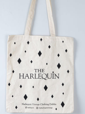 The Harlequin Cotton Tote Shopper - The Harlequin