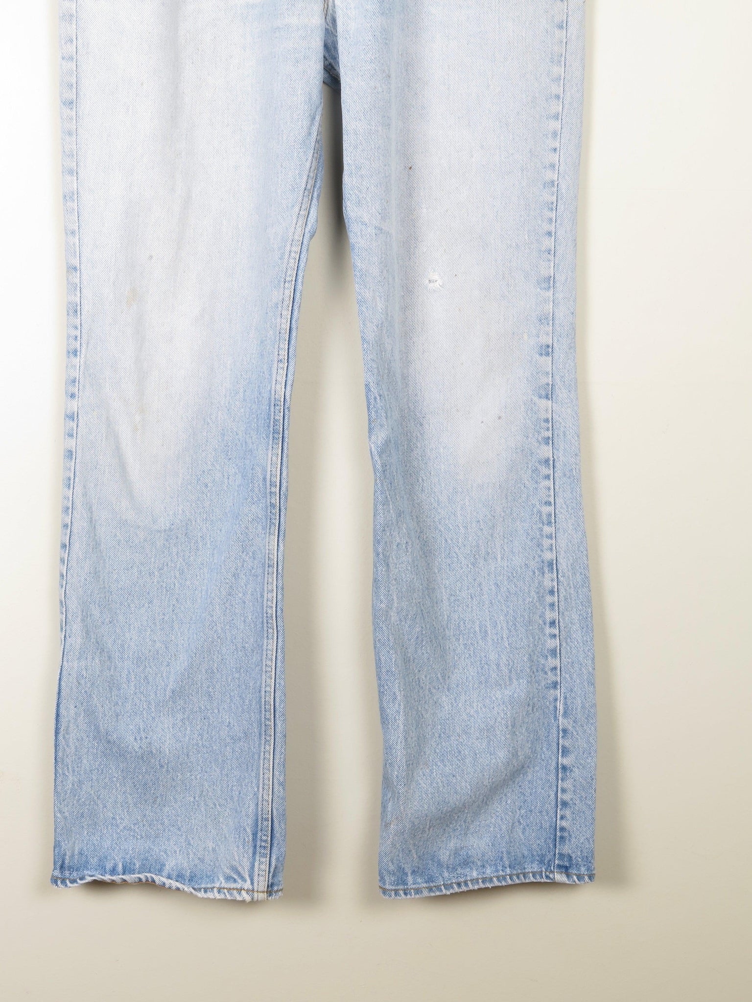 Vintage Blue Orange Tab Levis Jeans 36W 33L - The Harlequin