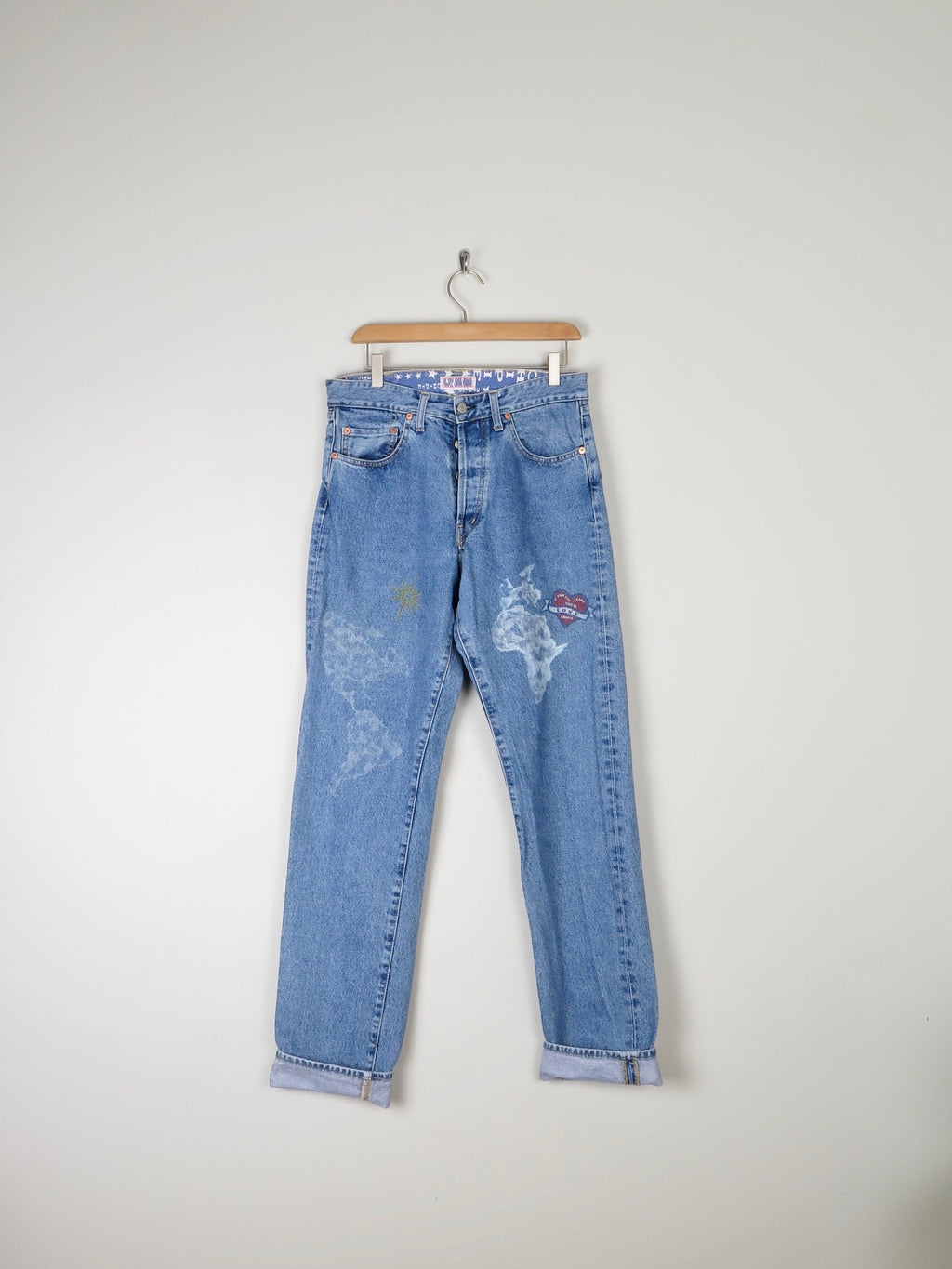 Chipie Jeans 1990s 32" {Reaxed Fit } - The Harlequin