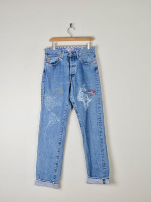 Vintage Chipie Jeans 1990s 32"W - The Harlequin